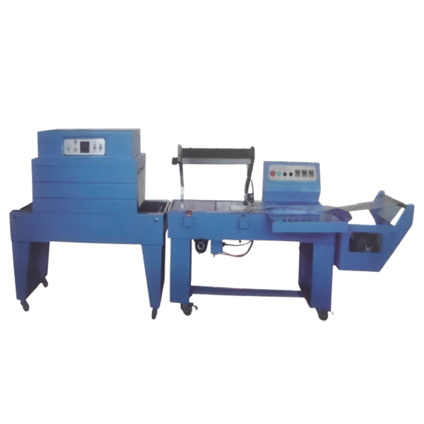 Máy cắt dán bọc rút màng co tự động
