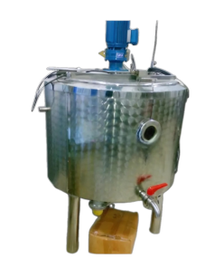 Nồi nóng lạnh hình trụ có cánh khuấy