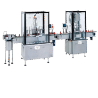 Máy chiết rót SIRO lỏng tự động.