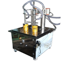 Máy chiết rót dung dịch 2 vòi dạng đặc sệt