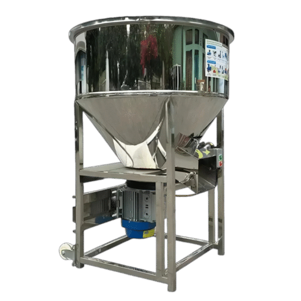 Máy trộn thức ăn chăn nuôi đứng inox 50kg
