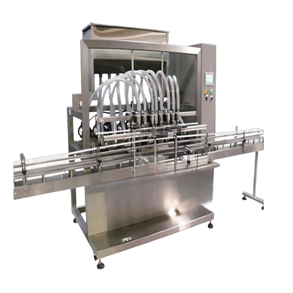 máy chiết rót dầu nhớt tự động 12 vòi chiết