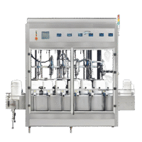 máy chiết rót sơn nước dây chuyền tự động