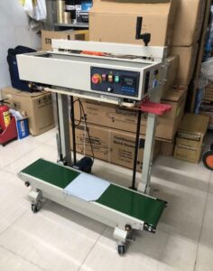 máy hàn túi đứng FR 1100V 15kg máy hàn túi đứng FR 1100V 15kg